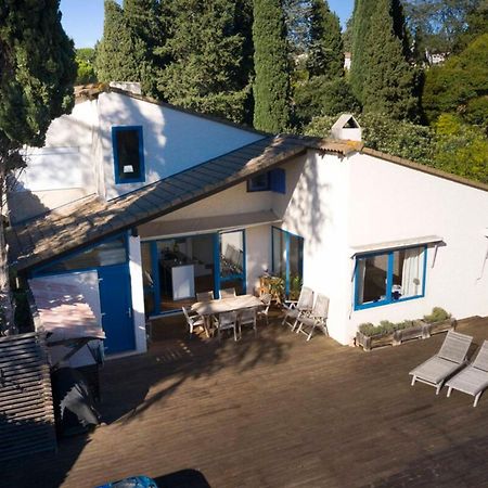 06V - Beautiful Villa With Spa Pool And Tennis Биот Екстериор снимка