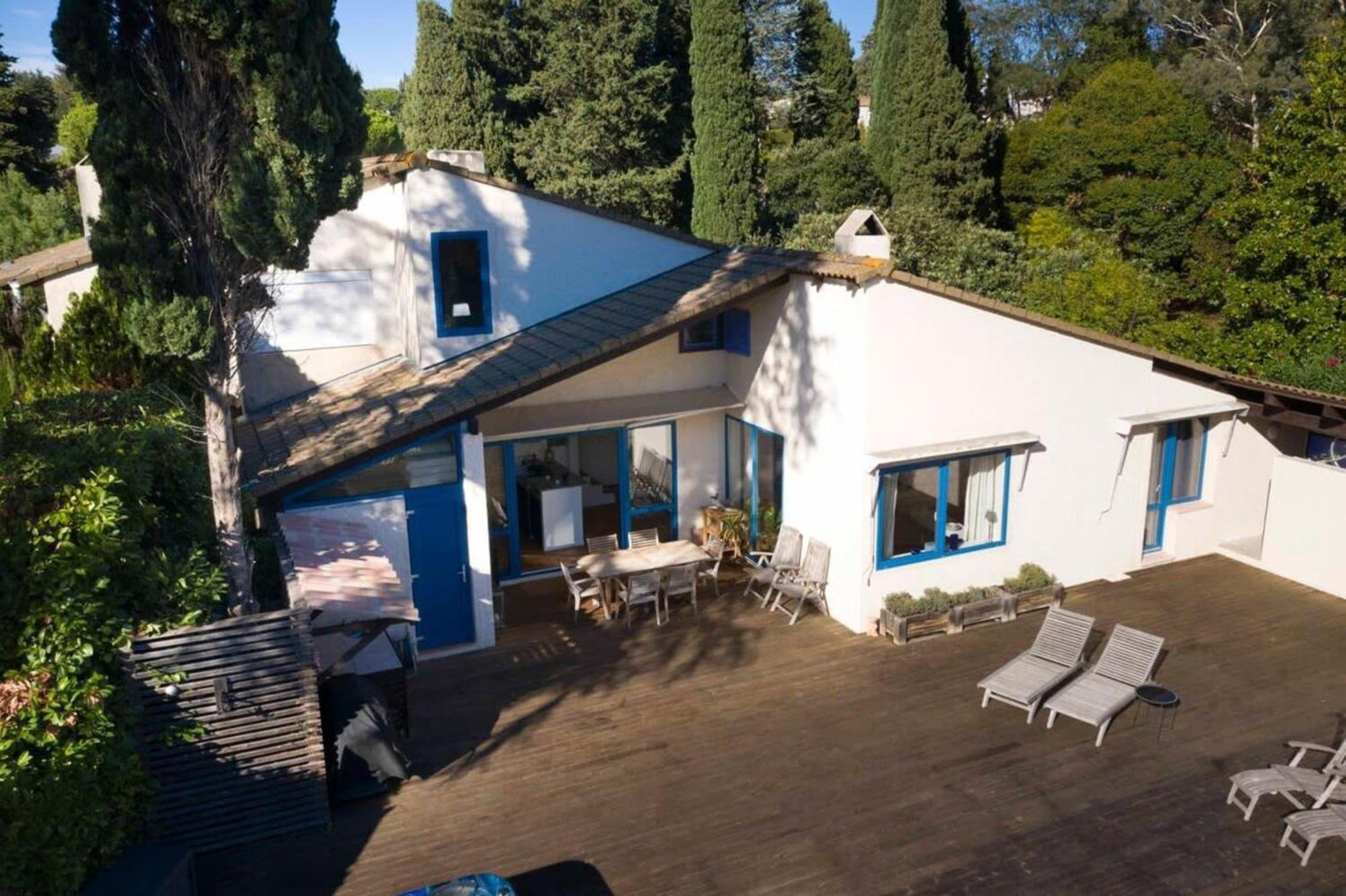 06V - Beautiful Villa With Spa Pool And Tennis Биот Екстериор снимка